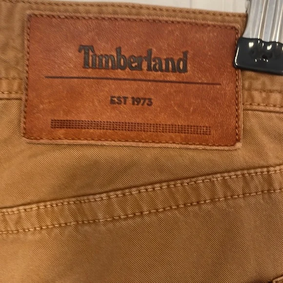 Timberland straight leg, vintage style light brown pants size 30X32 - Picture 5 of 7